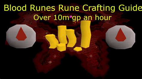 Runescape crafting item made from blood rune